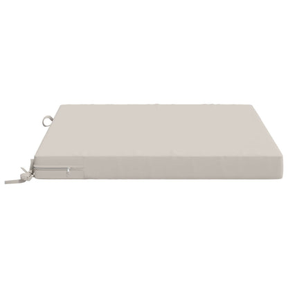 4-Piece Seat Cushions SOEST 4 pcs 100% Polyester White