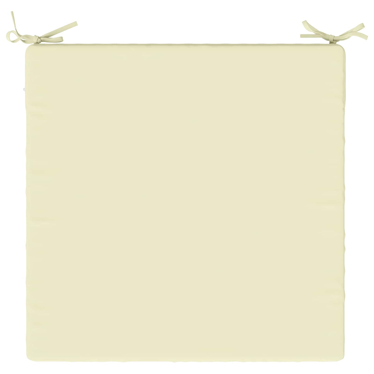 Seat Cushions SOEST 4 pcs 100% Polyester Cream 80 x 80 x 7 cm