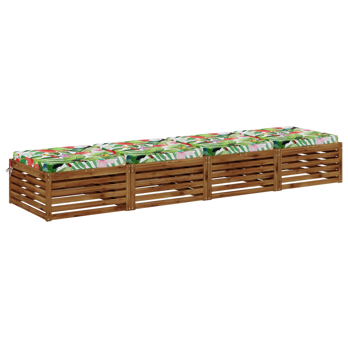 Seat Cushions SOEST 4 pcs 100% Polyester Multicolour