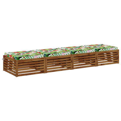Seat Cushions SOEST 4 pcs 100% Polyester Multicolour