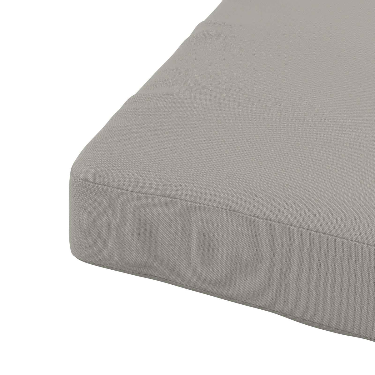 Seat Cushions SOEST 4 pcs 100% Polyester Grey 80 x 80 x 7 cm
