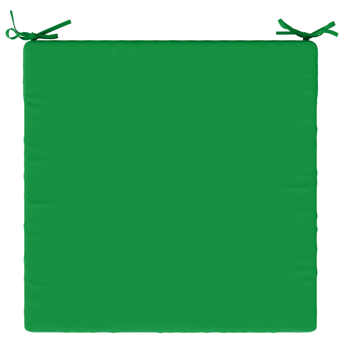 Seat Cushions SOEST 4 pcs 100% Polyester Green 80 x 80 x 7 cm