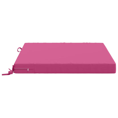 Seat Cushions SOEST 4 pcs 100% Polyester Pink 80 x 80 x 7 cm