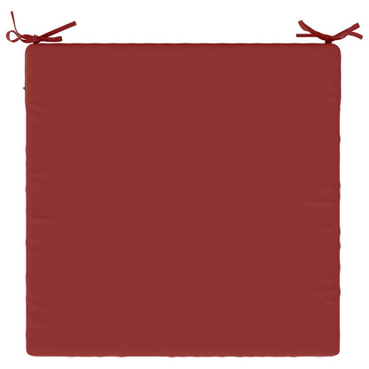 4-Piece Seat Cushions SOEST 4 pcs 100% Polyester Wine Red