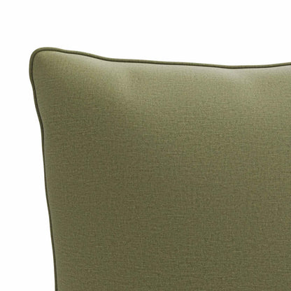 4-Piece Back Cushions PUTTEN 4 pcs 100% Polyester Olive Green