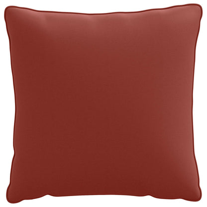 4-Piece Back Cushions PUTTEN 4 pcs 100% Polyester Red