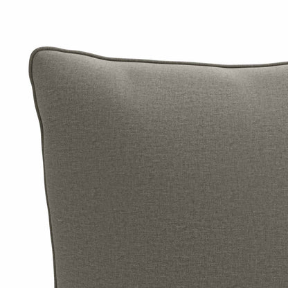 4-Piece Back Cushions PUTTEN 4 pcs 100% Polyester Grey