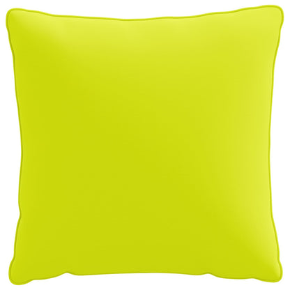 4-Piece Back Cushions PUTTEN 4 pcs 100% Polyester Bright Green