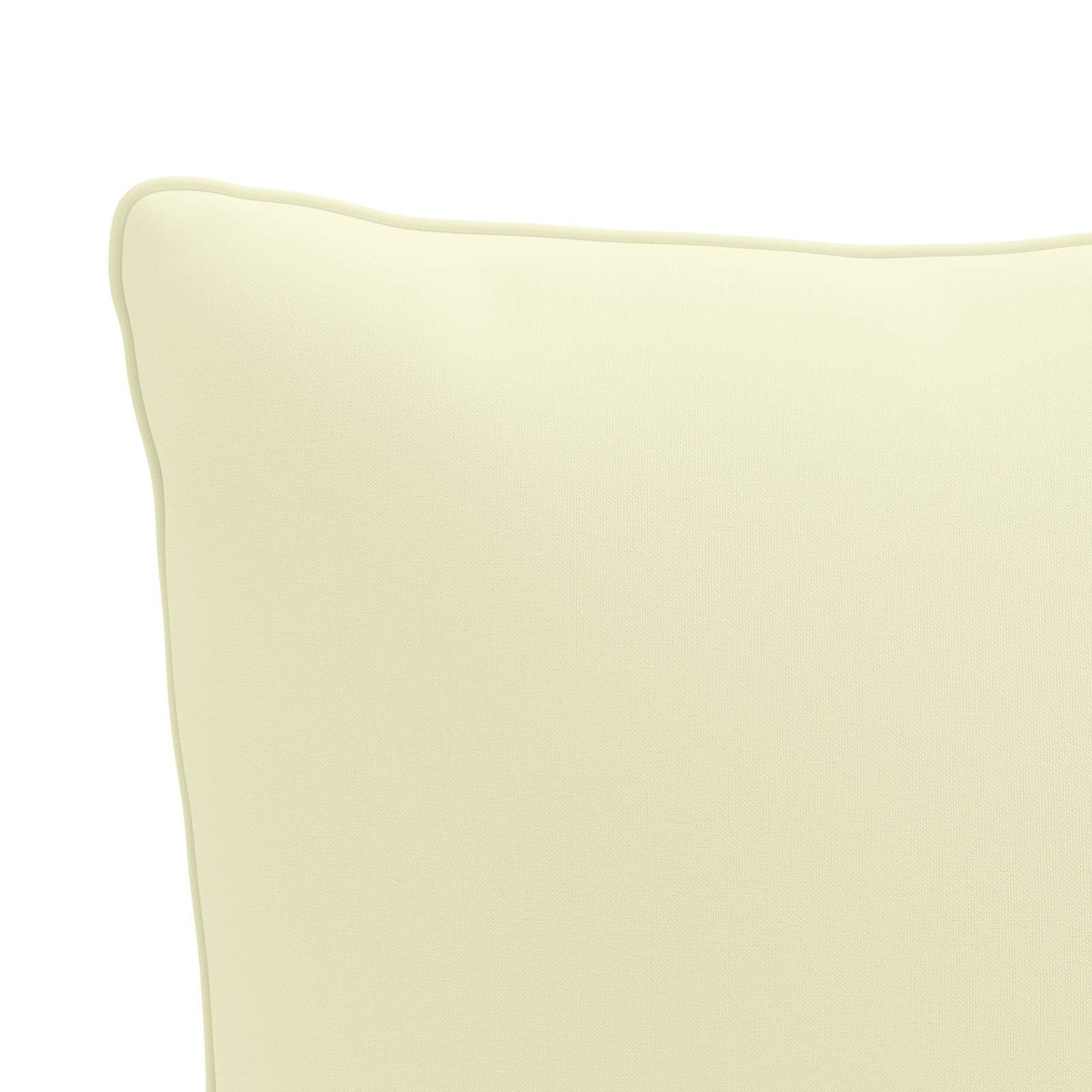 4-Piece Back Cushions PUTTEN 4 pcs 100% Polyester Cream