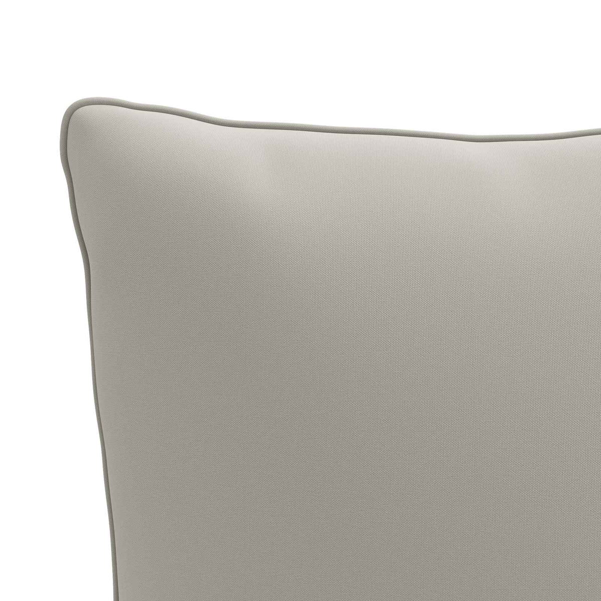 4-Piece Back Cushions PUTTEN 4 pcs 100% Polyester Grey