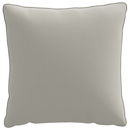 4-Piece Back Cushions PUTTEN 4 pcs 100% Polyester Grey