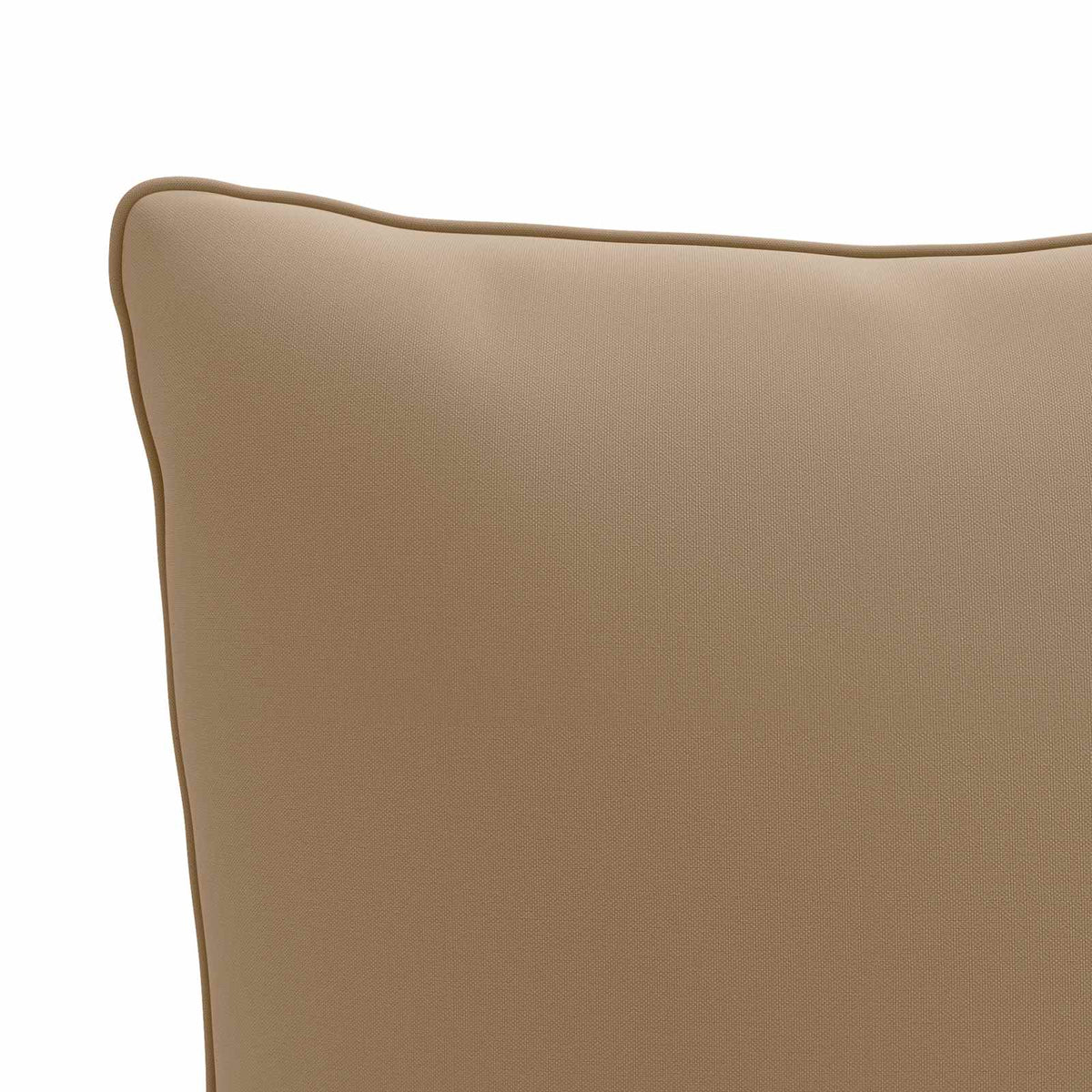 4-Piece Back Cushions PUTTEN 4 pcs 100% Polyester Taupe
