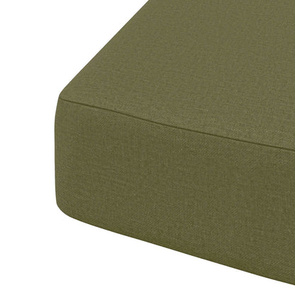 4-Piece Seat Cushions SOEST 4 pcs 100% Polyester Olive Green
