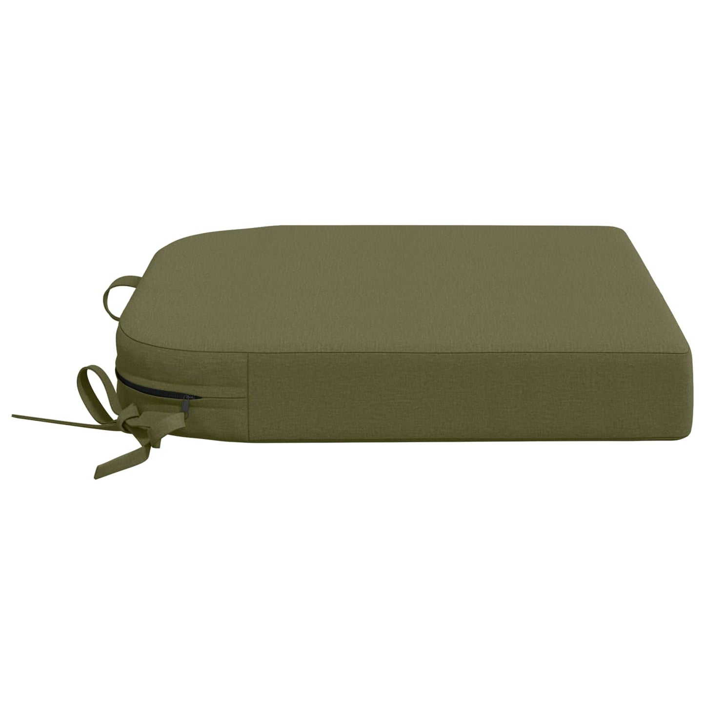 4-Piece Seat Cushions SOEST 4 pcs 100% Polyester Olive Green