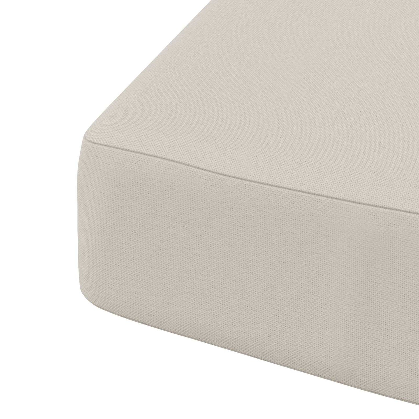 4-Piece Seat Cushions SOEST 4 pcs 100% Polyester White