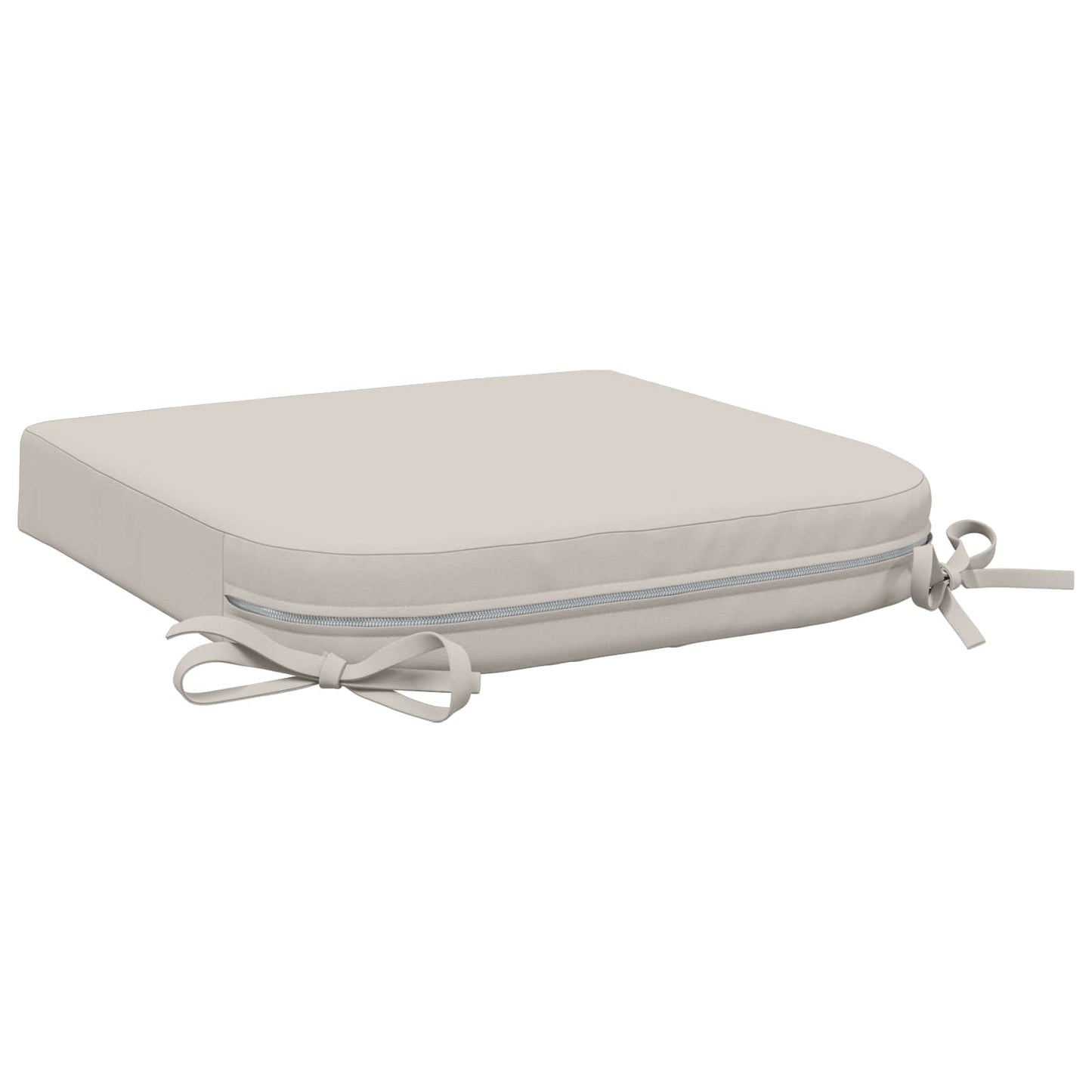 4-Piece Seat Cushions SOEST 4 pcs 100% Polyester White