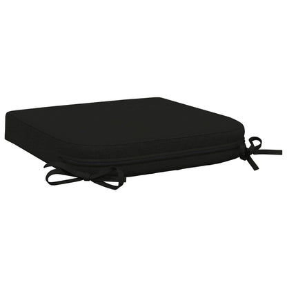 4-Piece Seat Cushions SOEST 4 pcs 100% Polyester Black