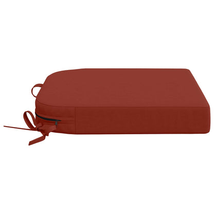 4-Piece Seat Cushions SOEST 4 pcs 100% Polyester Red