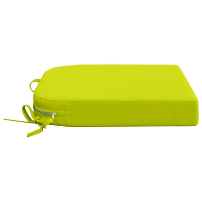 4-Piece Seat Cushions SOEST 4 pcs 100% Polyester Bright Green