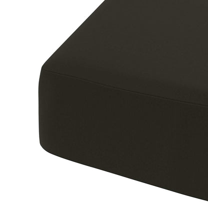 4-Piece Seat Cushions SOEST 4 pcs 100% Polyester Black