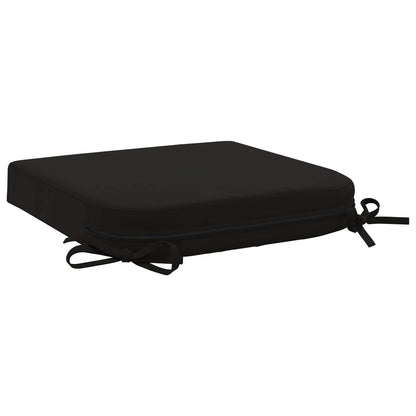 4-Piece Seat Cushions SOEST 4 pcs 100% Polyester Black