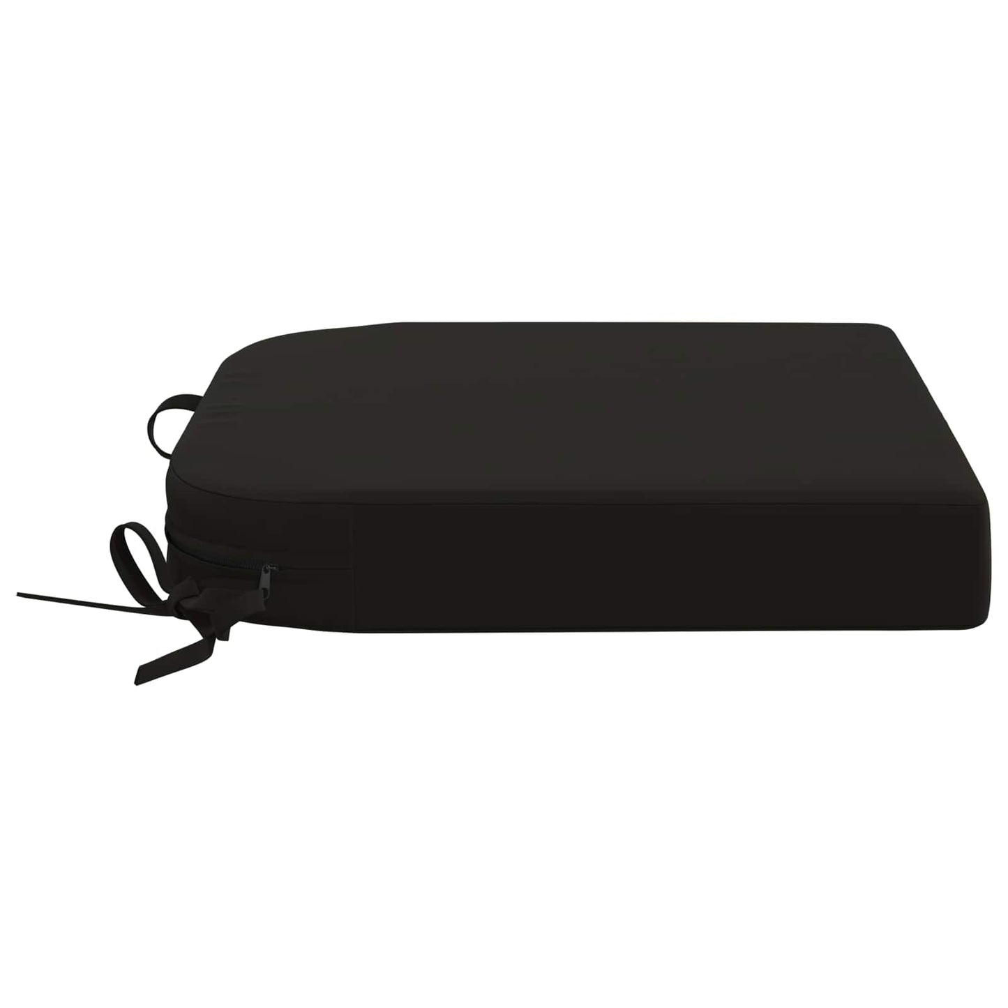 4-Piece Seat Cushions SOEST 4 pcs 100% Polyester Black