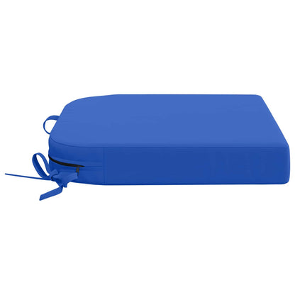 4-Piece Seat Cushions SOEST 4 pcs 100% Polyester Royal Blue