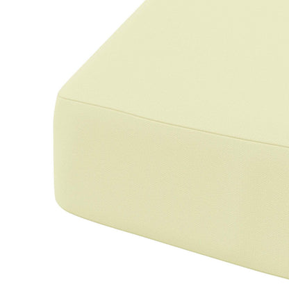 4-Piece Seat Cushions SOEST 4 pcs 100% Polyester Cream
