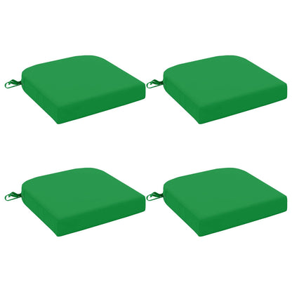 4-Piece Seat Cushions SOEST 4 pcs 100% Polyester Green