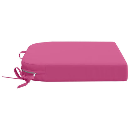 4-Piece Seat Cushions SOEST 4 pcs 100% Polyester Pink