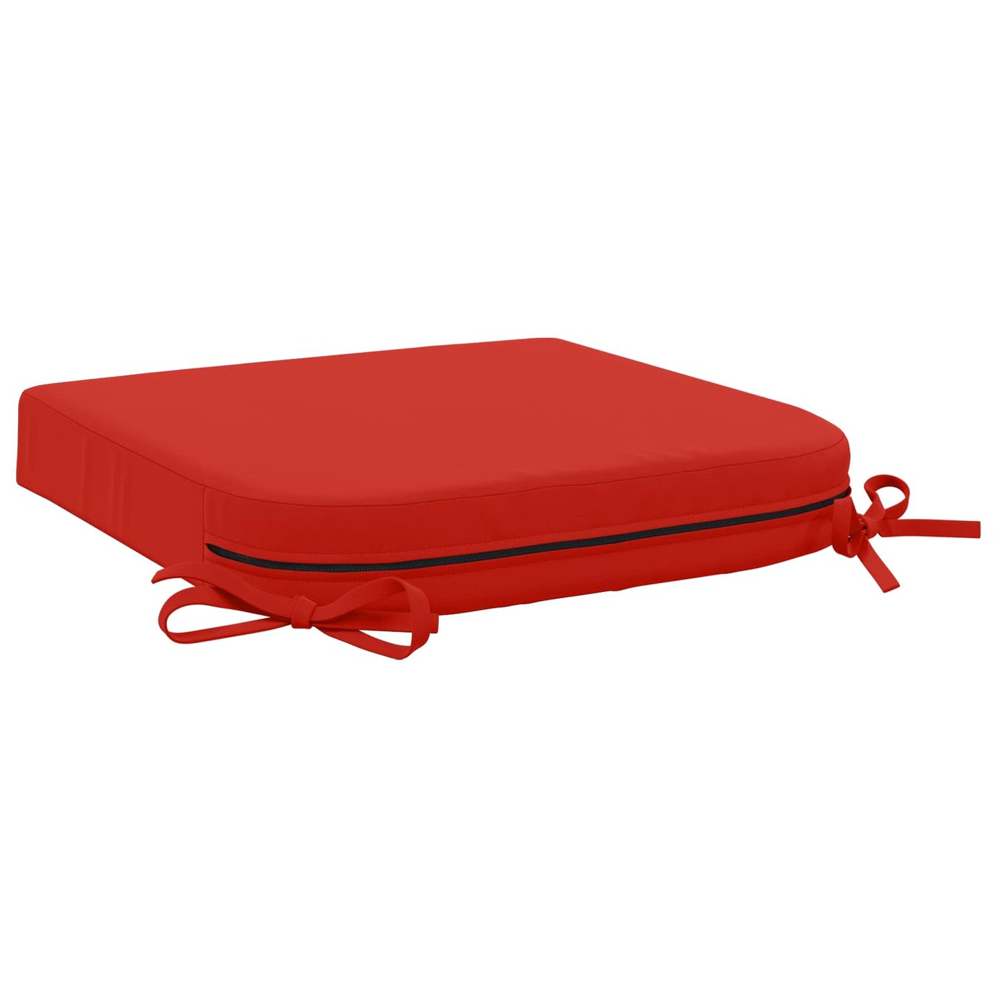 4-Piece Seat Cushions SOEST 4 pcs 100% Polyester Red