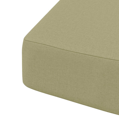 4-Piece Seat Cushions SOEST 4 pcs 100% Polyester Light Green