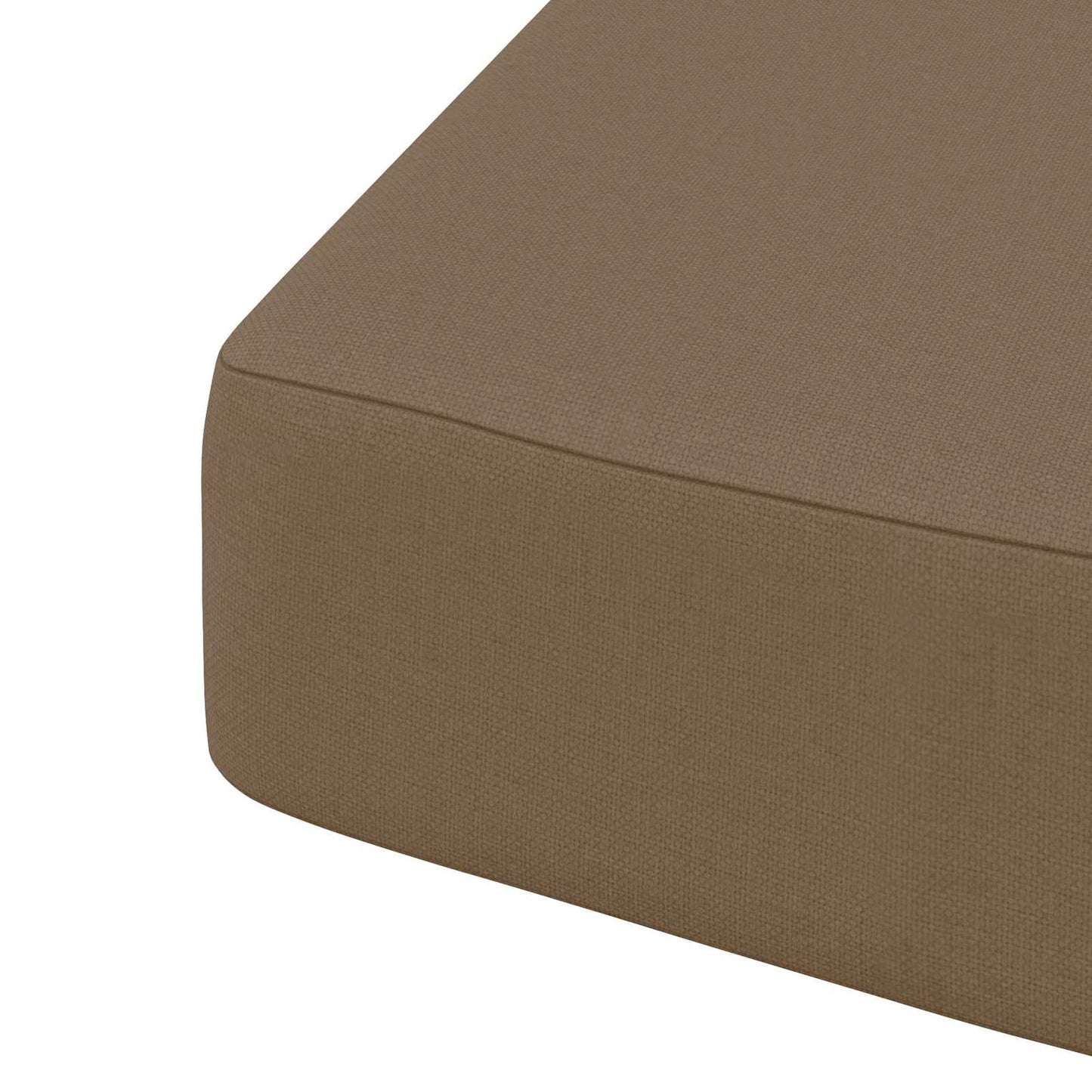 4-Piece Seat Cushions SOEST 4 pcs 100% Polyester Taupe