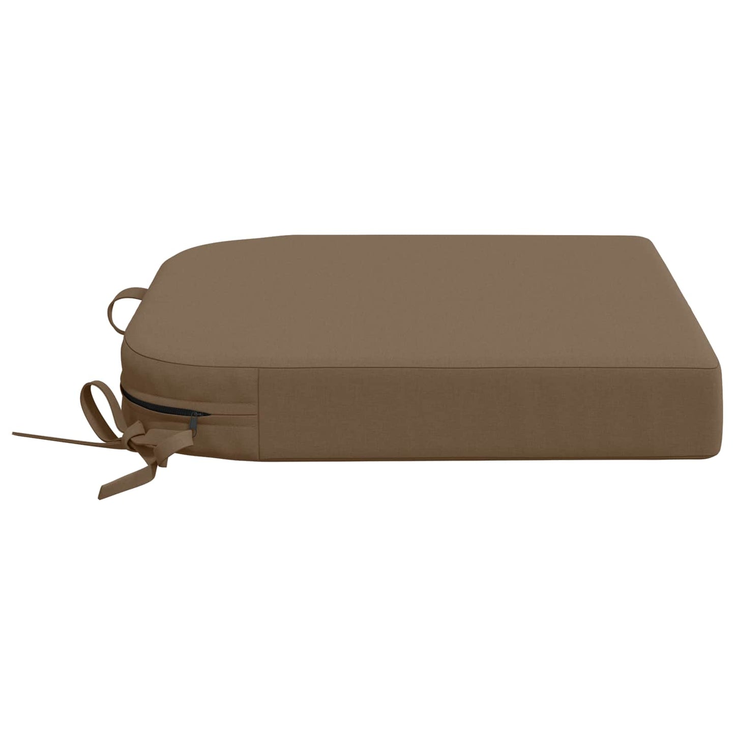 4-Piece Seat Cushions SOEST 4 pcs 100% Polyester Taupe