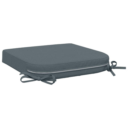 4-Piece Seat Cushions SOEST 4 pcs 100% Polyester Blue