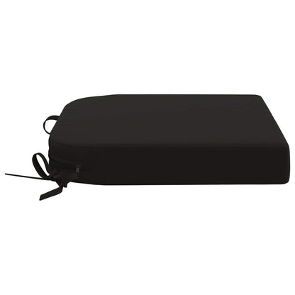 4-Piece Seat Cushions SOEST 4 pcs 100% Polyester Black