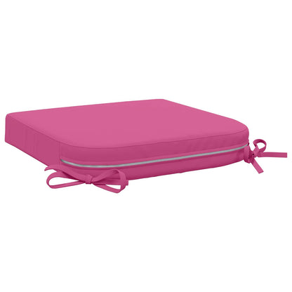 4-Piece Seat Cushions SOEST 4 pcs 100% Polyester Pink