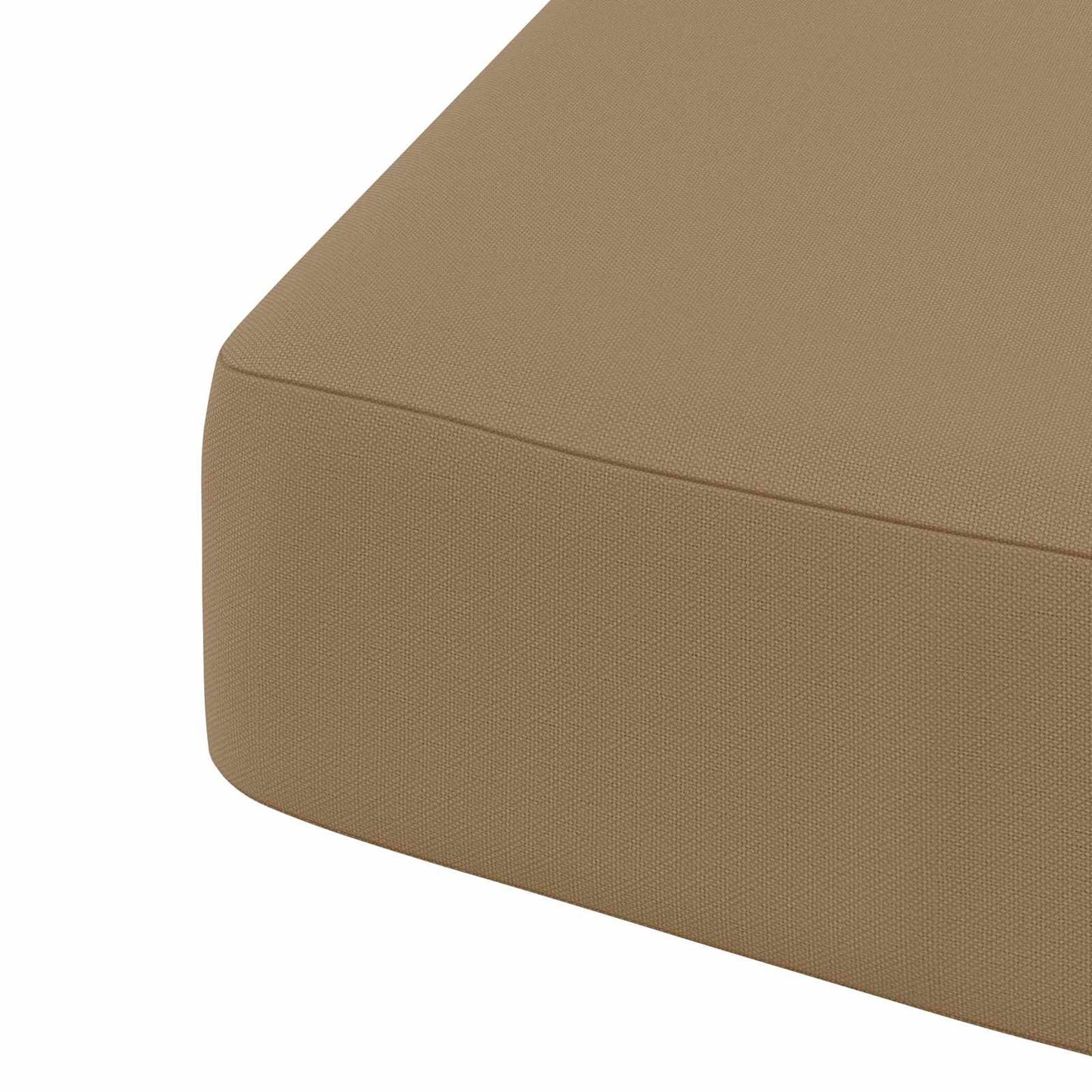 4-Piece Seat Cushions SOEST 4 pcs 100% Polyester Taupe