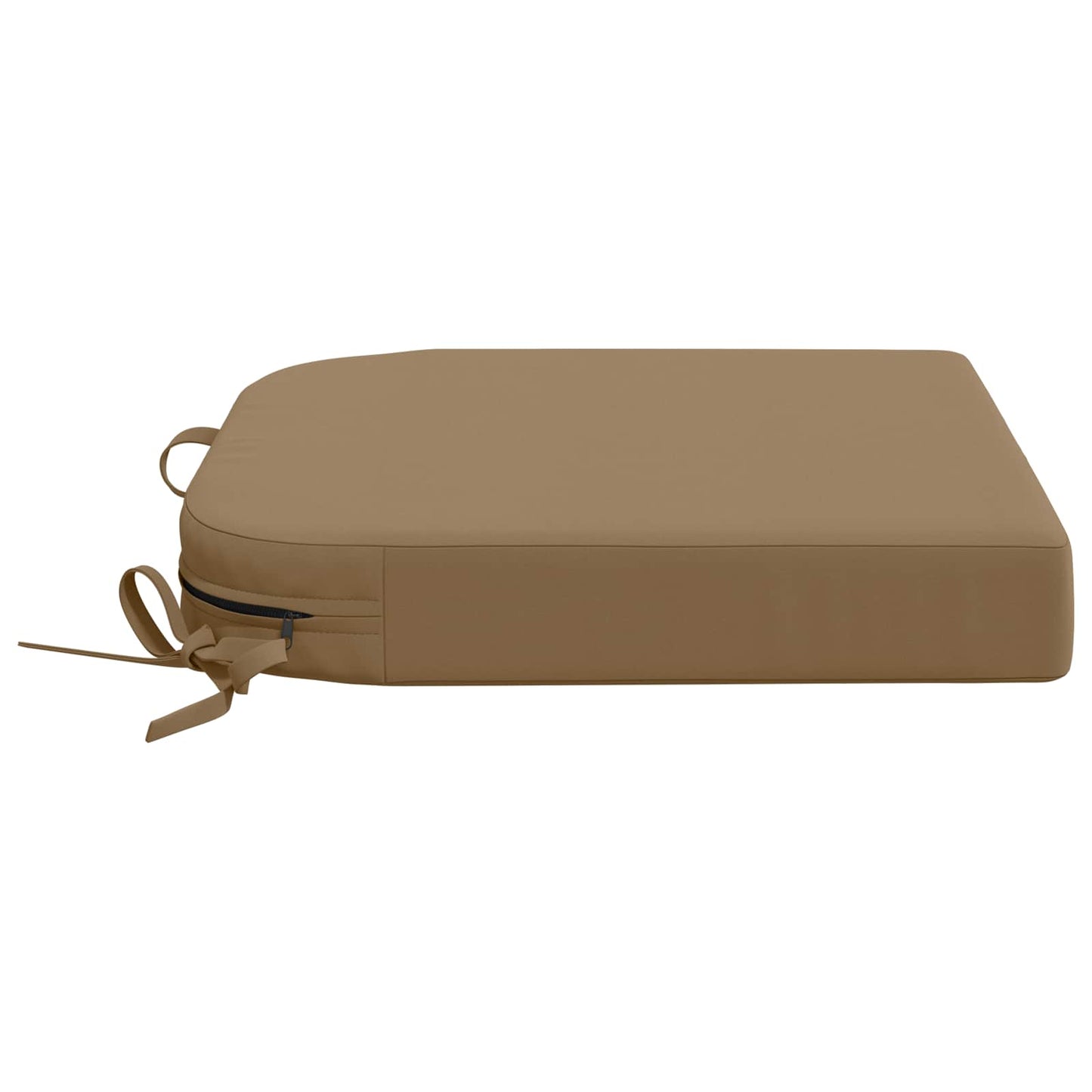4-Piece Seat Cushions SOEST 4 pcs 100% Polyester Taupe