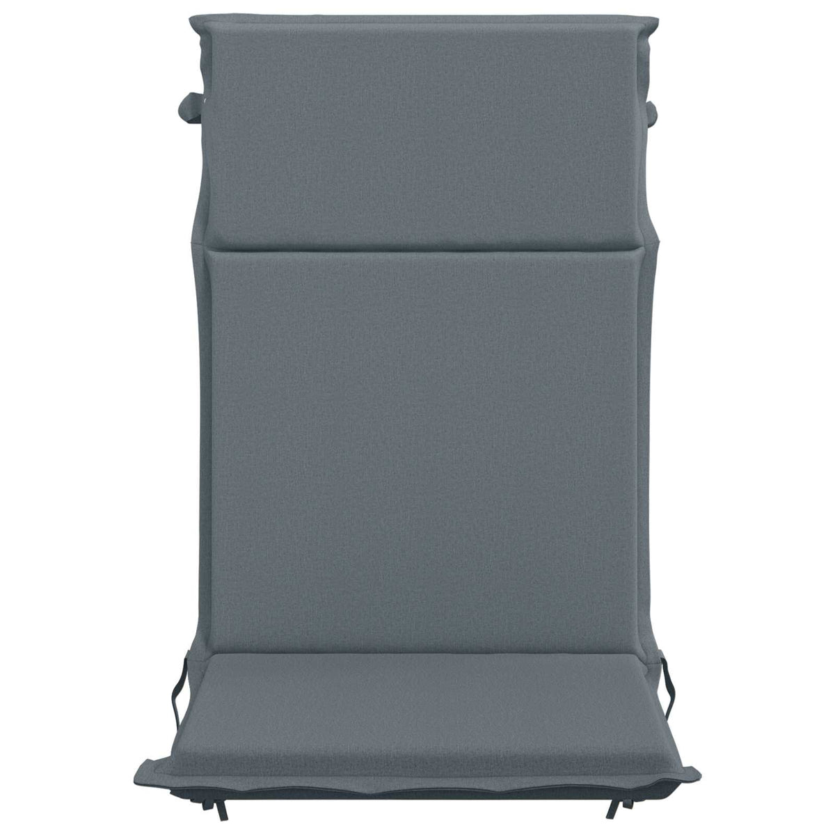 High Back Chair Cushion GEMERT 4 pcs 100% Polyester Blue