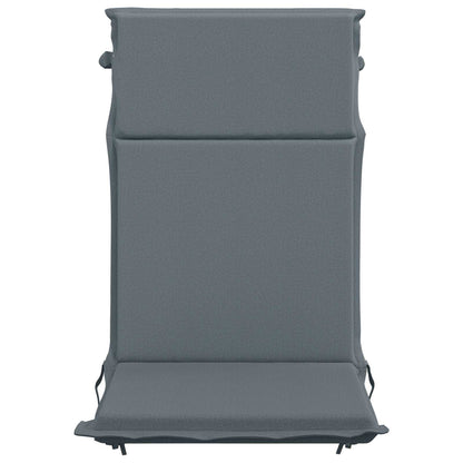 High Back Chair Cushion GEMERT 4 pcs 100% Polyester Blue