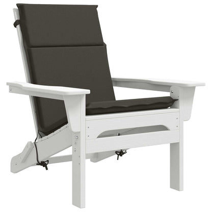 High Back Chair Cushion GEMERT 6 pcs 100% Polyester Anthracite