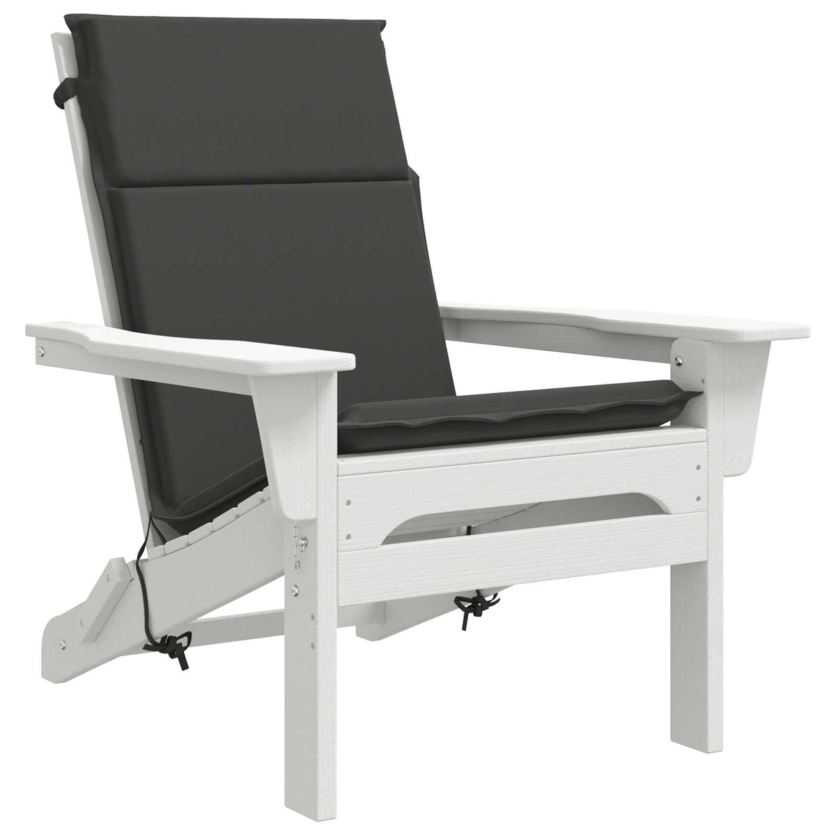 High Back Chair Cushion GEMERT 6 pcs 100% Polyester Anthracite