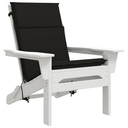 High Back Chair Cushion GEMERT 4 pcs 100% Polyester Black