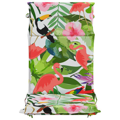 High Back Chair Cushion GEMERT 4 pcs 100% Polyester Multicolour