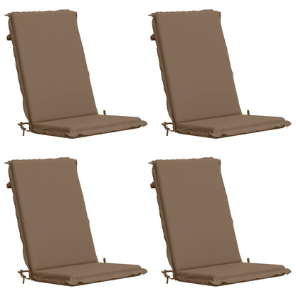 4-Piece High Back Bhair Cushions GEMERT 4 pcs 100% Polyester