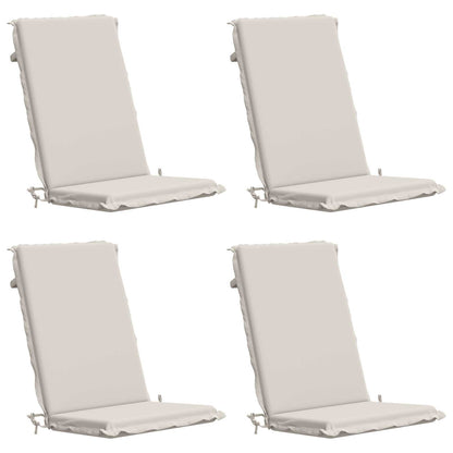 4-Piece High Back Bhair Cushions GEMERT 4 pcs 100% Polyester