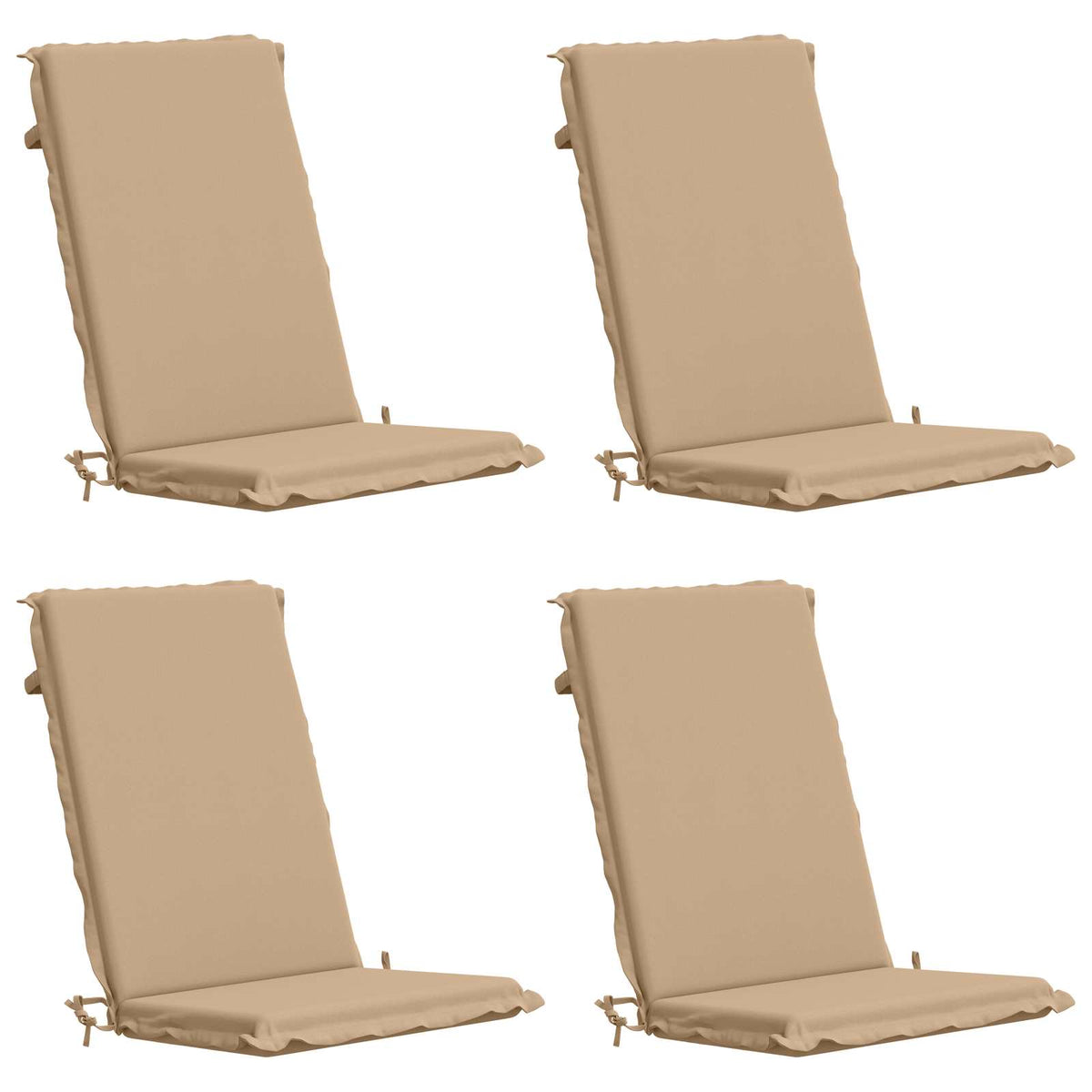 4-Piece High Back Bhair Cushions GEMERT 4 pcs 100% Polyester