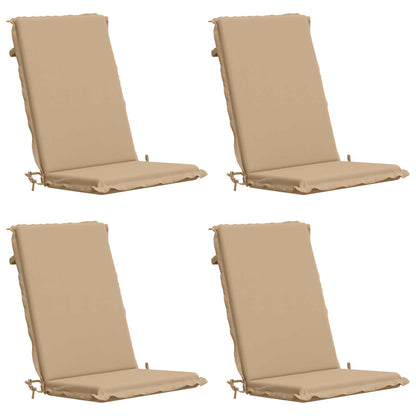 4-Piece High Back Bhair Cushions GEMERT 4 pcs 100% Polyester