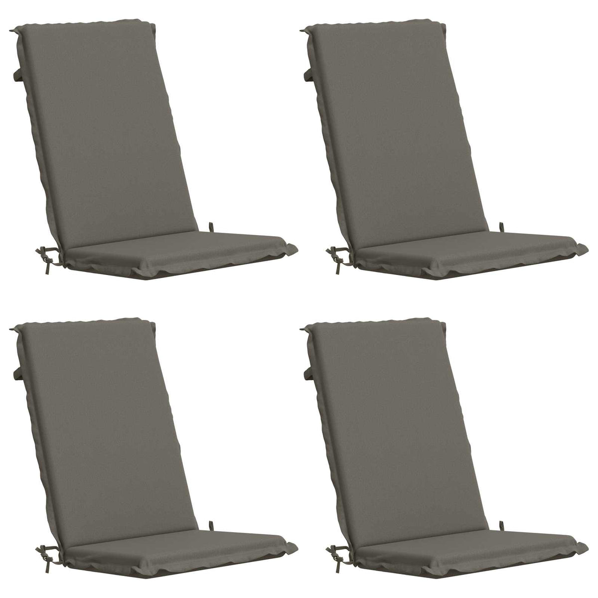 4-Piece High Back Bhair Cushions GEMERT 4 pcs 100% Polyester